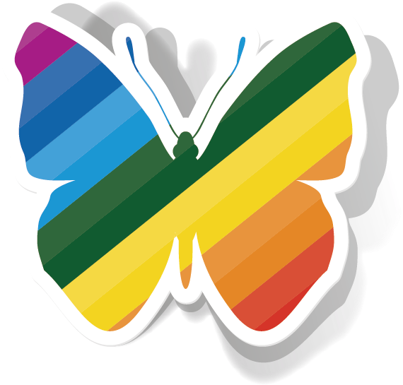 Butterfly Euclidean Vector Icon - Advertising (610x545)