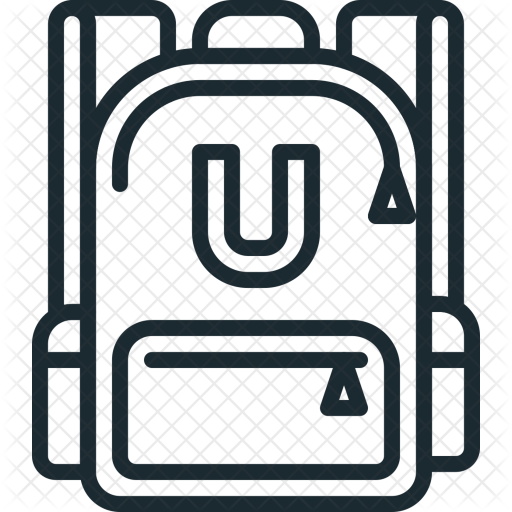 School Abg Icon - Baggage (512x512)