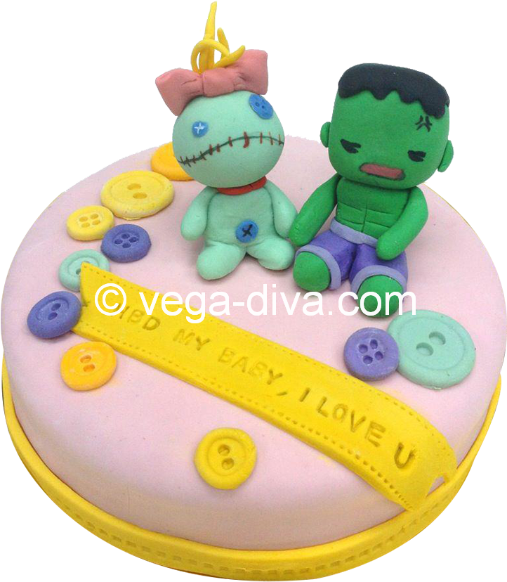 Cartoon Club - Birthday Cake (900x900)