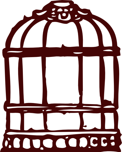 Cage - Clipart - Kootilitta Thatha (480x596)