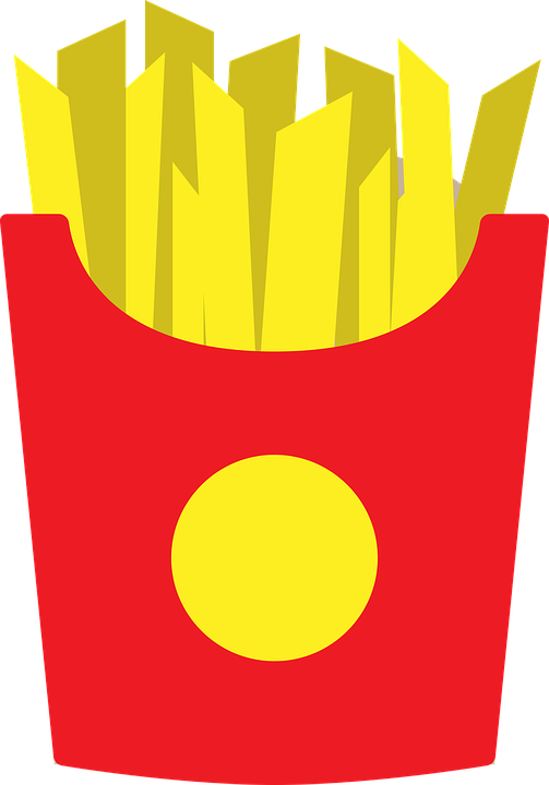 Balanced Budget Cliparts 9, - French Fries (895x1280)