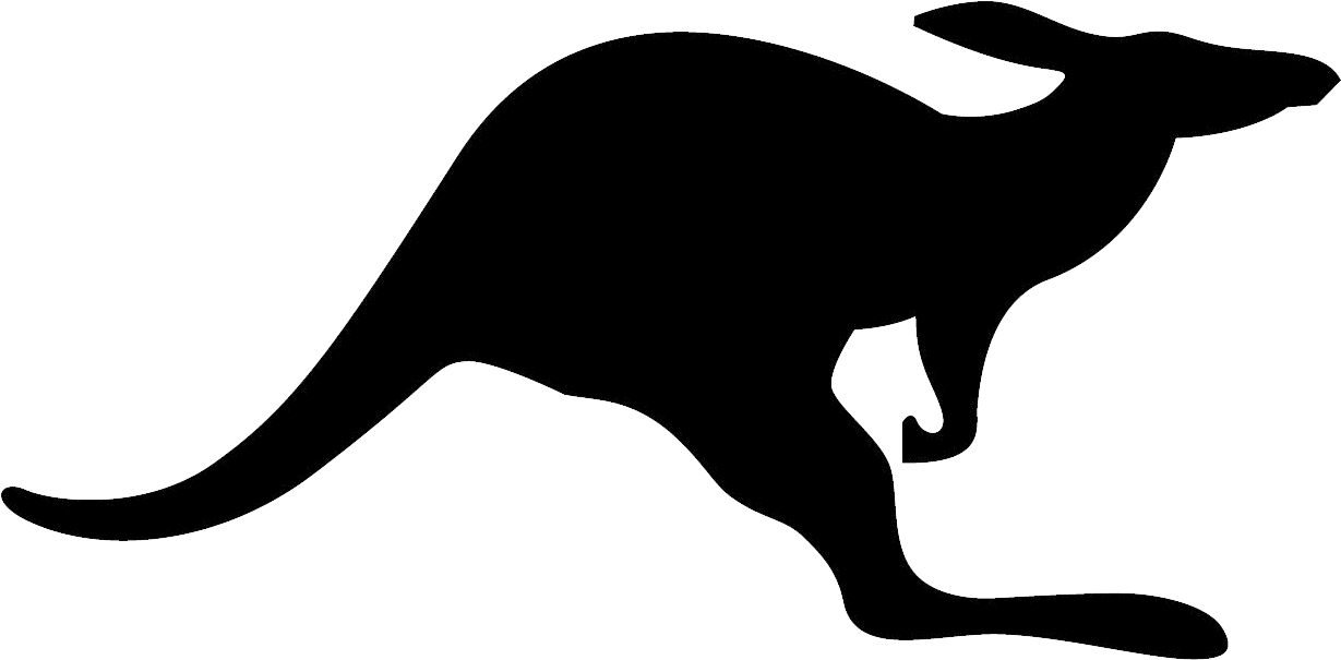 Kangaroo Silhouette Png Photo Png Arts - Kangaroo Silhouette (1260x630)