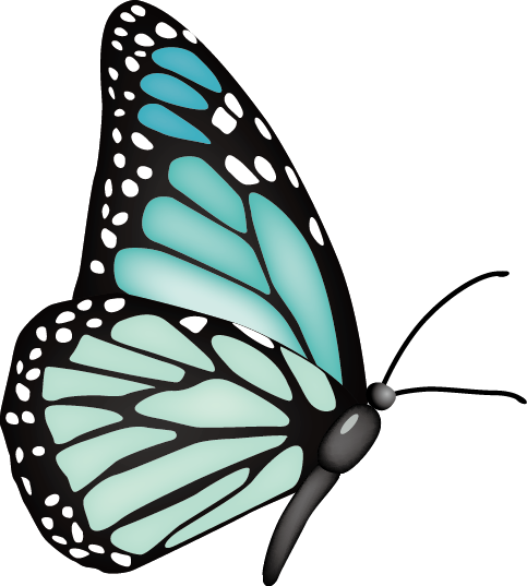 Monarch Butterfly Clip Art - Monarch Butterfly Clip Art (483x537)