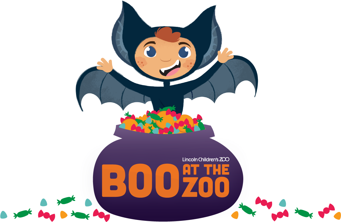 Boo At The Zoo Bat - Cartoon (1200x769)