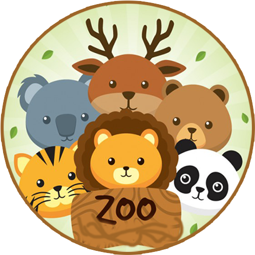 Tiger Zoo Lion Wildlife Clip Art - Imagenes De Animales Animados (512x512)