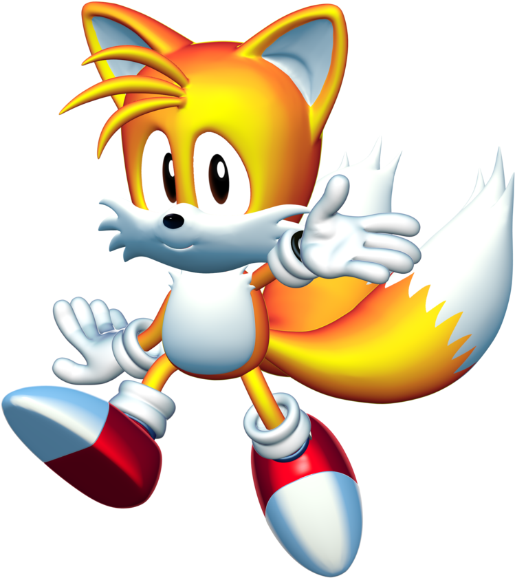 -tails Render By Cutietree - Sonic Mania Renders (760x1051)