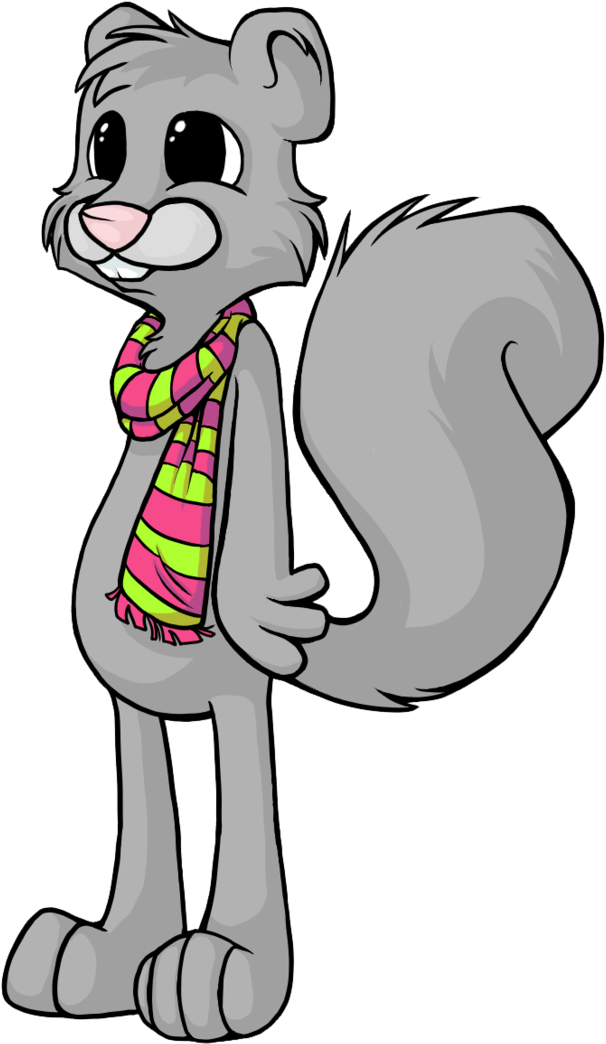 Cartoon Squirrel By Brooksle On Deviantart - Old Squirrel Cartoon (723x1106)
