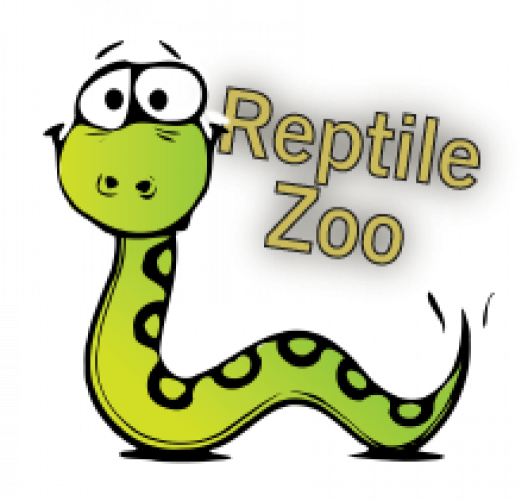 Reptile Zoo - Green Anaconda Clipart (750x712)