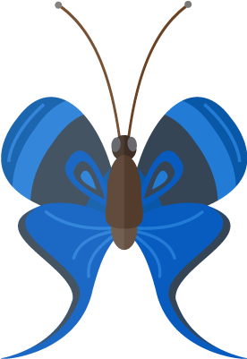 Explore Butterfly Background, White Butterfly And More - Different Types Of Butterflies (410x410)
