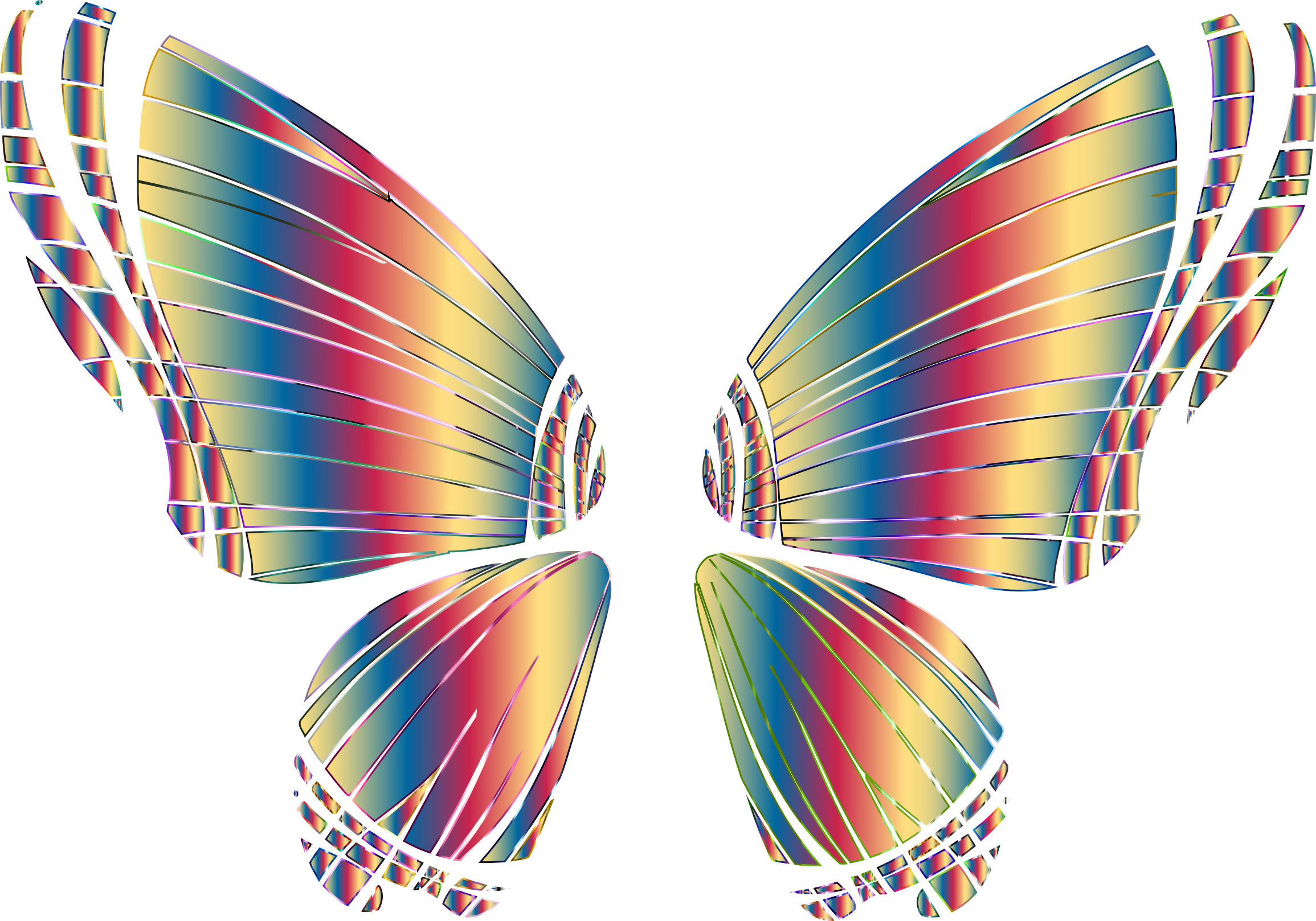Butterfly Silhouette 10 16 No Background - Butterfly Silhouette 10 16 No Background (2310x1618)