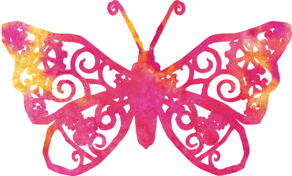 Butterfly Cliparts Background 17, Buy Clip Art - Butterfly Designs Transparent Background (960x580)