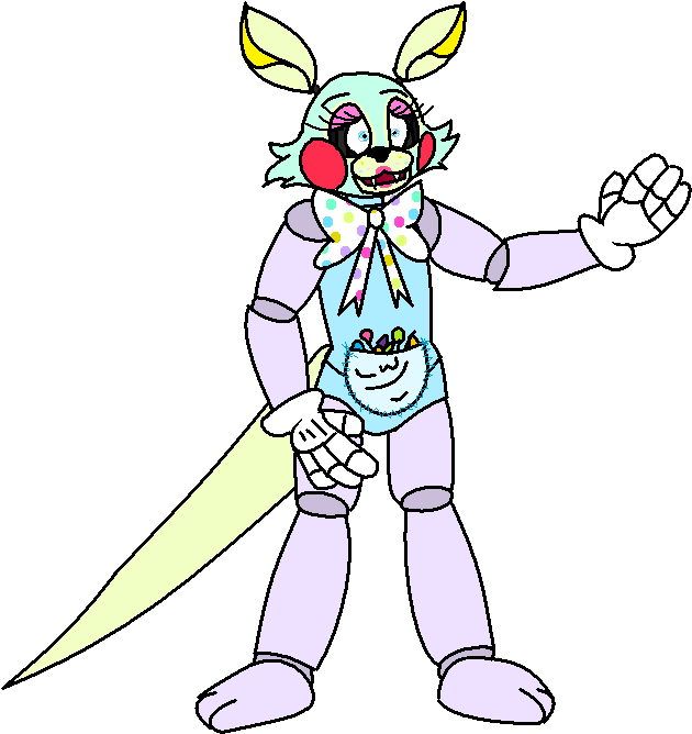 Candy The Kangaroo - Animatronic Fnaf Base Kangaroo (720x750)