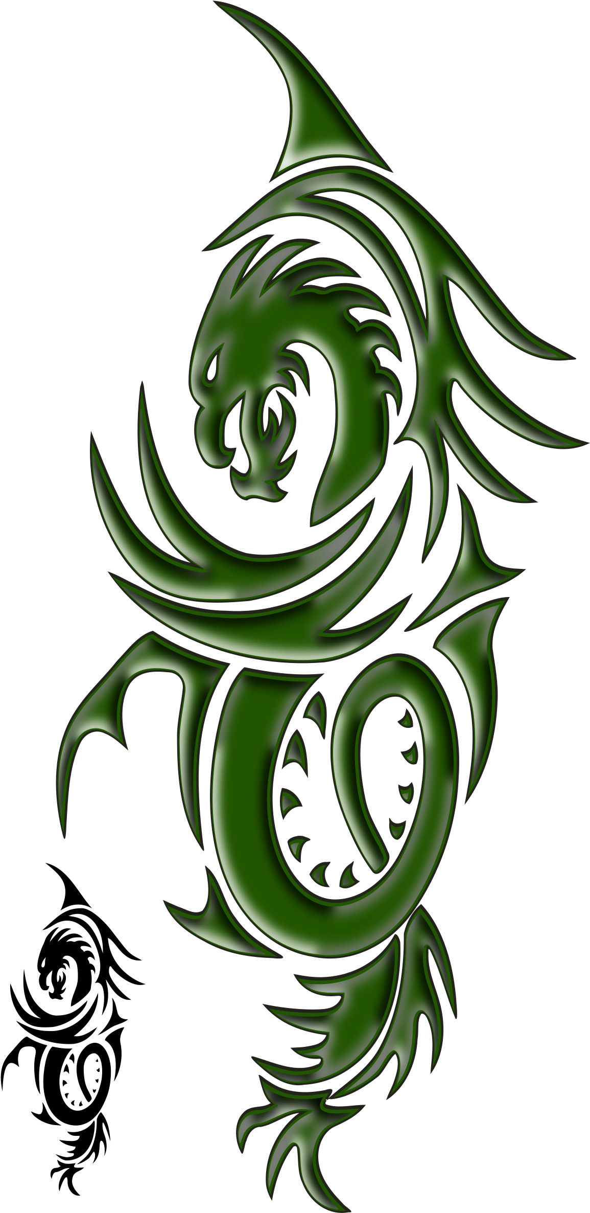 Download Png Image Report - Custom Green Dragon Shower Curtain (1337x2400)