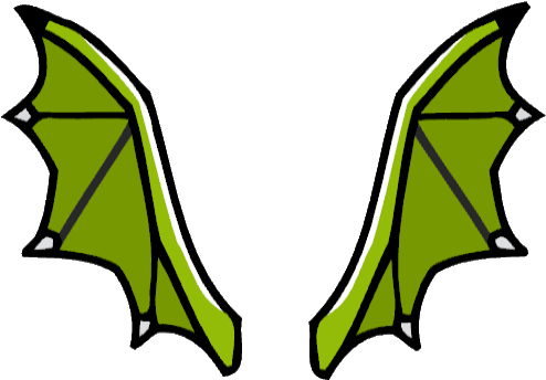 Dragon Clipart Dragon Wings - Dragon Wings Png (499x352)