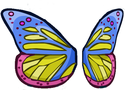 Butterfly Wings - Helmet Heroes Wings (420x302)
