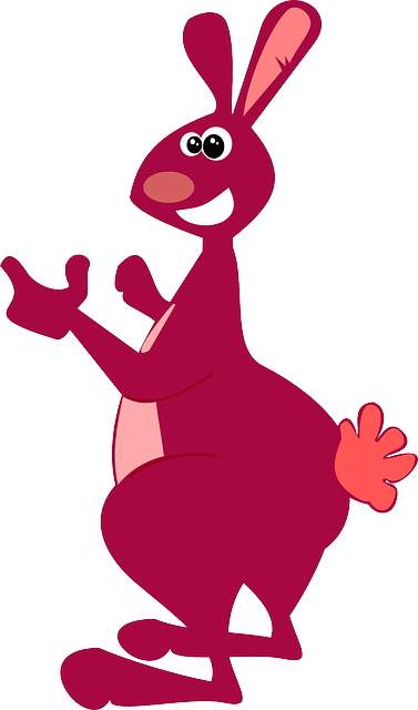 Australia Kangaroo, Mammal, Animal, Happy, Australia - Happy Camel Clipart Png (377x640)