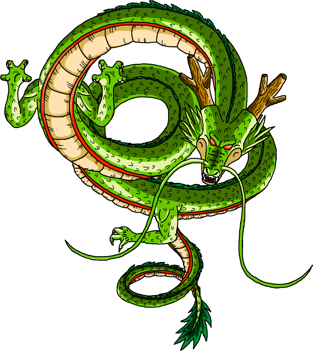 Dragon Ball Z Shenron Clipart - Dragon Ball Z Dragon Png (1091x1337)