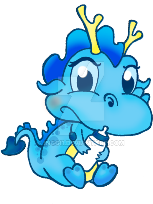 Baby Dragon Boy By Inggi1 - Art (600x719)