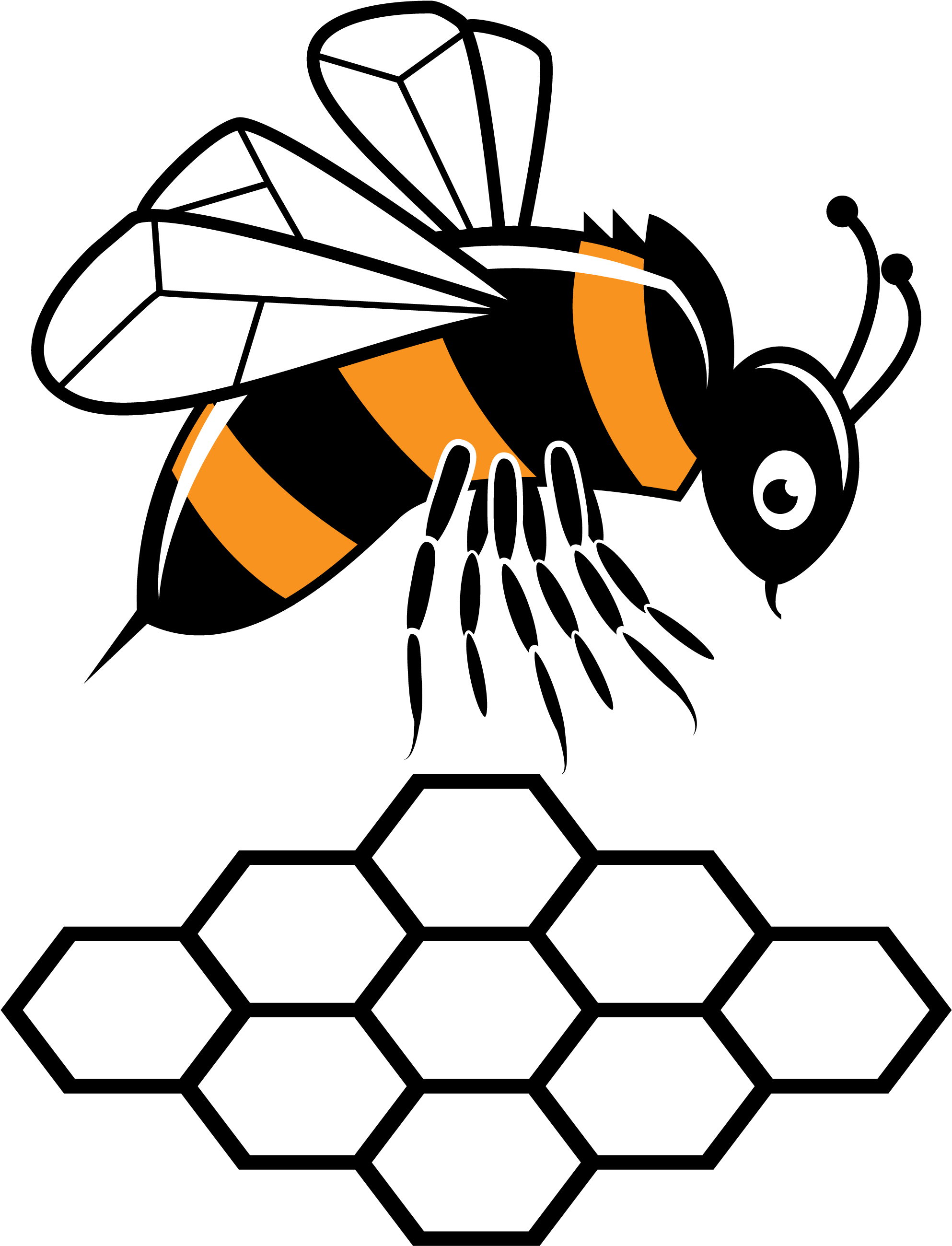 Honey Bee Butterfly Insect Clip Art - Honey Bee Butterfly Insect Clip Art (2751x2751)