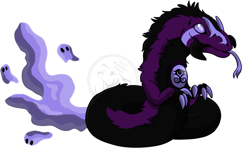 Ryushu Baby Dragon By Azurehowlshilach - Illustration (1002x606)