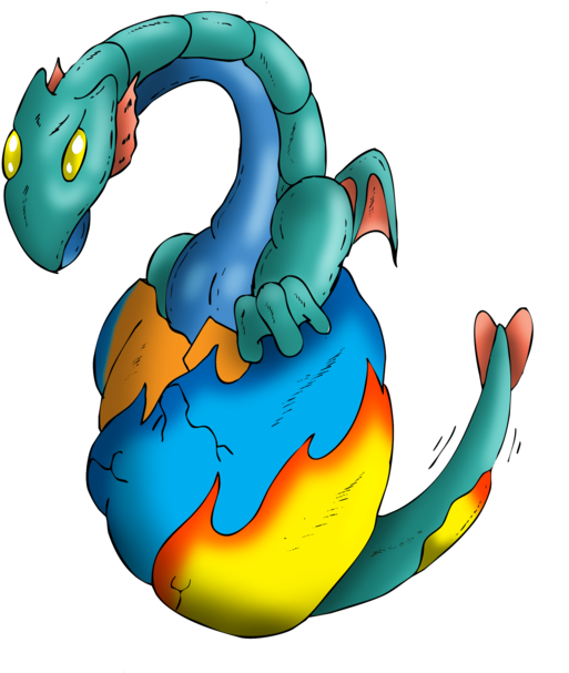 Baby Dragon 1 By Danh-art - Baby Dragon 1 By Danh-art (600x668)