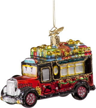Käthe Wohlfahrt Vintage Car - Bus (354x378)