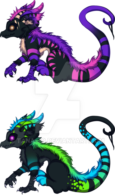 1$ Closed Toxic Baby Loki Dragon Adoptables By Tana-jo - 1$ Closed Toxic Baby Loki Dragon Adoptables By Tana-jo (400x675)