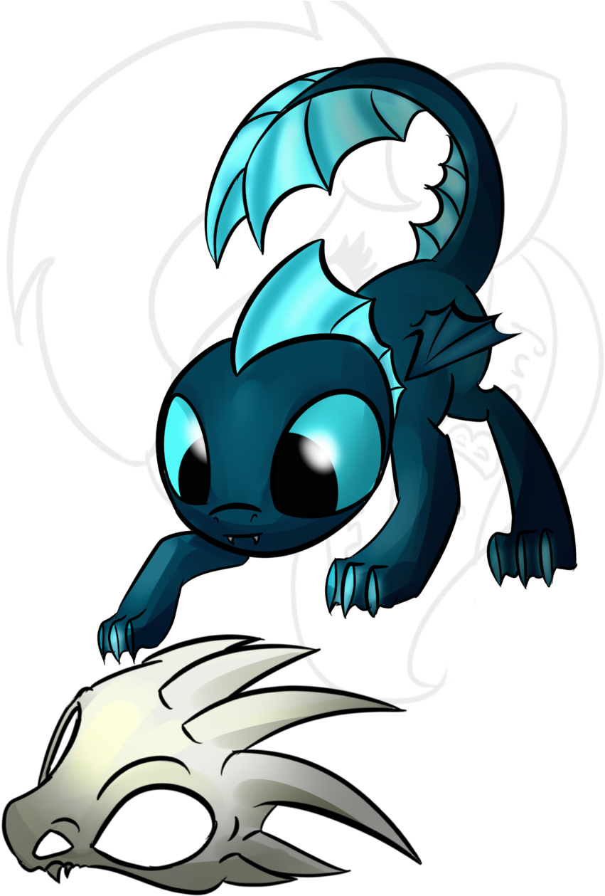 Baby Dragon By Elemental-fa - Cartoon (1024x1479)