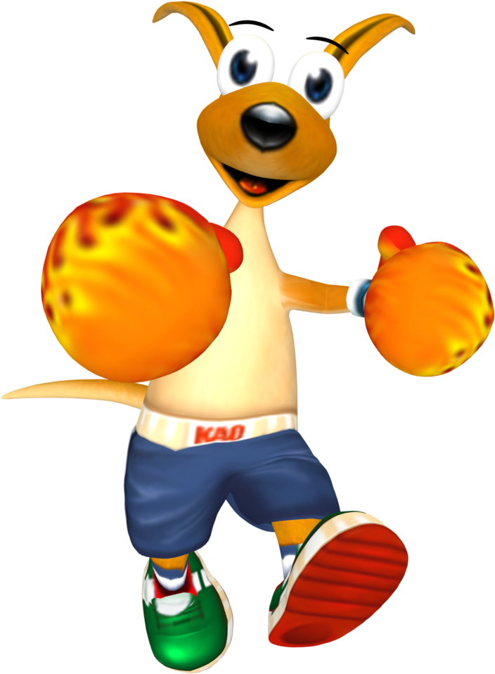 Kao The Kangaroo - Kao The Kangaroo Png (727x1100)
