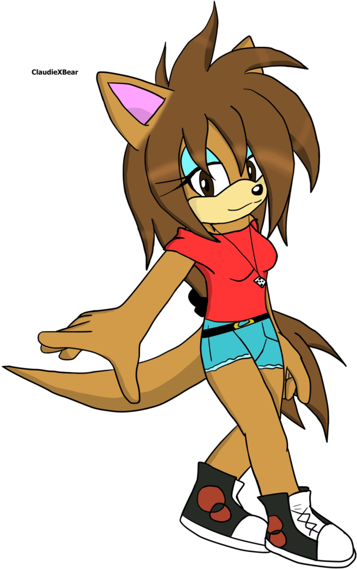 Larisa The Kangaroo-sold To Dreggmansticksfan101 By - Cartoon (709x1128)
