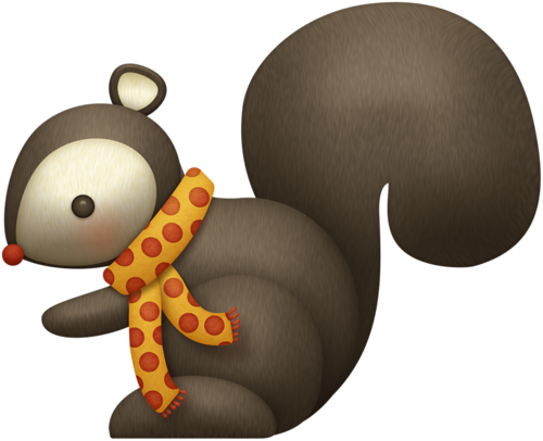 Scrap Otoño En El Bosque - Clip Art (500x406)