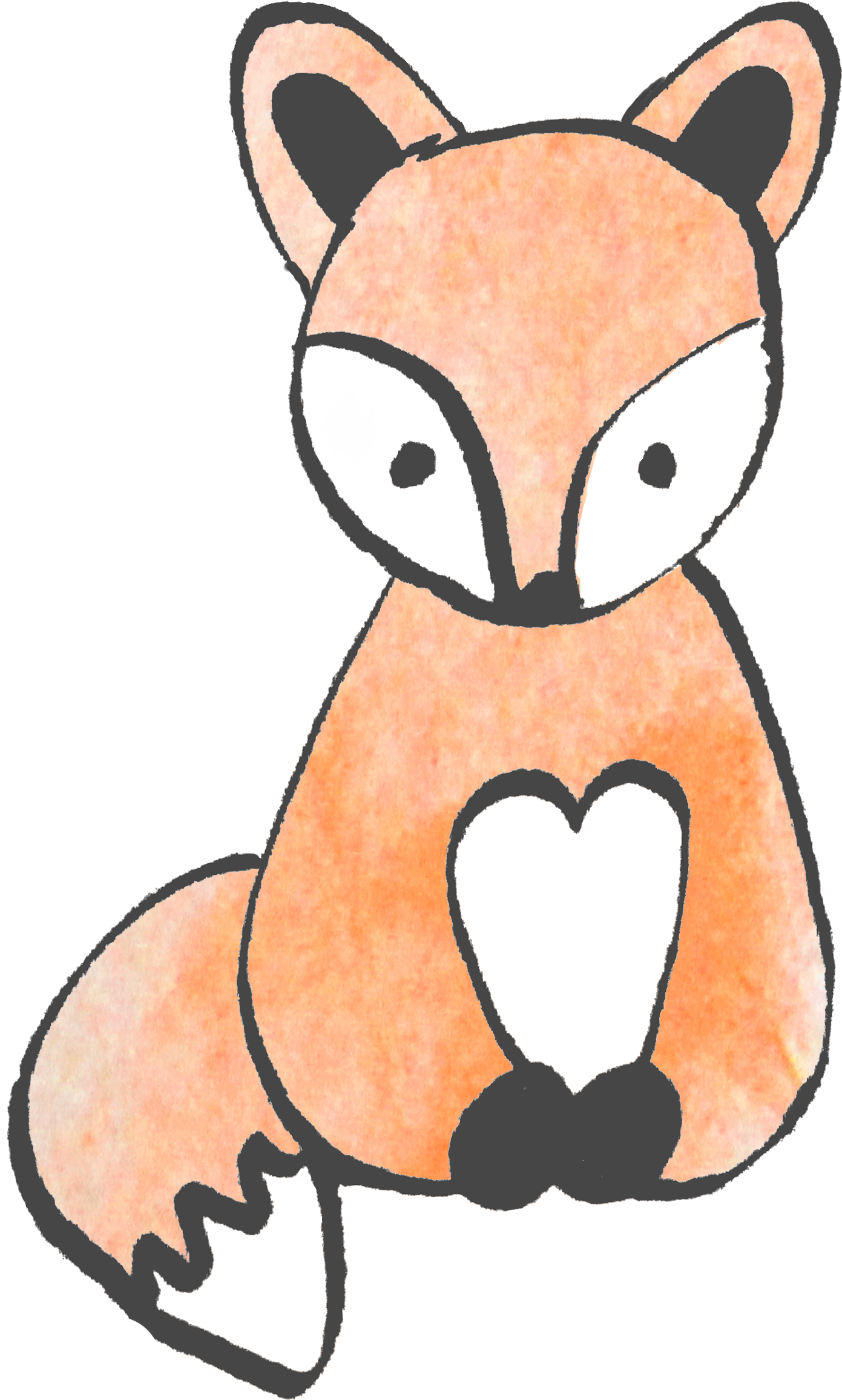 Fox Art - They Are The Hunters We Are The Foxes And We Run (1808x2780)