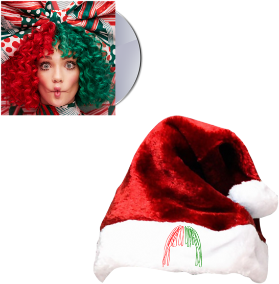 Cd Santa Hat - Sia Everyday Is Christmas Vinyl (600x600)