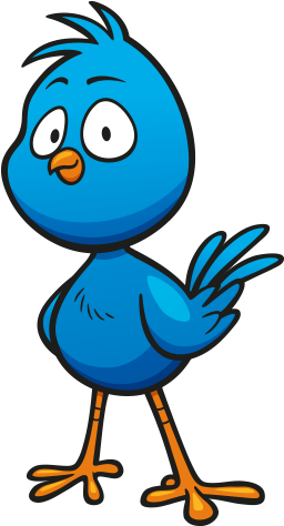 Clipart Sevimli Kuş - Kuş Clipart (458x507)