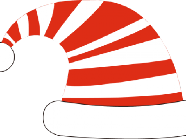 Santa Hat Clipart Orange - Santa Hat Clipart Orange (640x480)