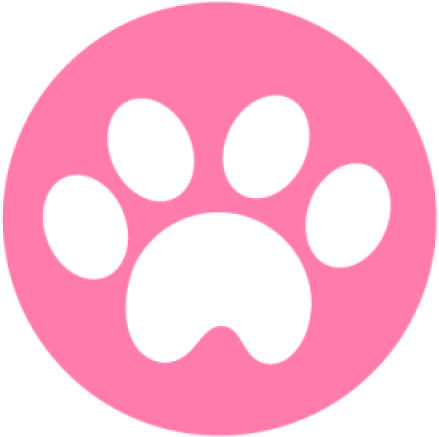 Pink Paws How Your Pets Can Help Cancer Survivors Pink - Dog Paw Pink (480x480)
