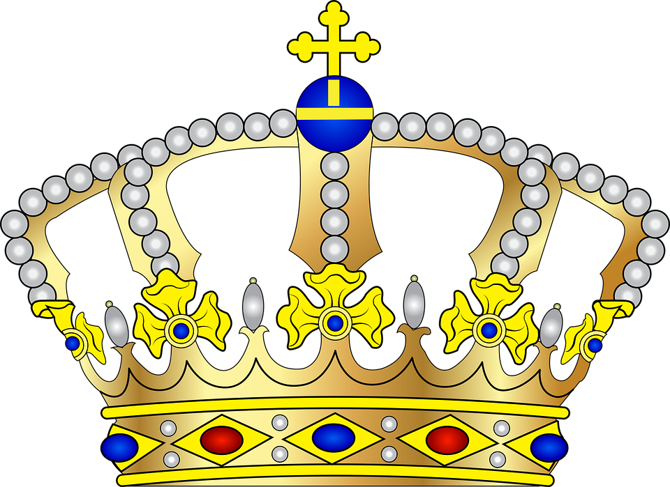 Small Crown Cliparts 11, - Kings Are Born In June 5'x7'area Rug (960x699)