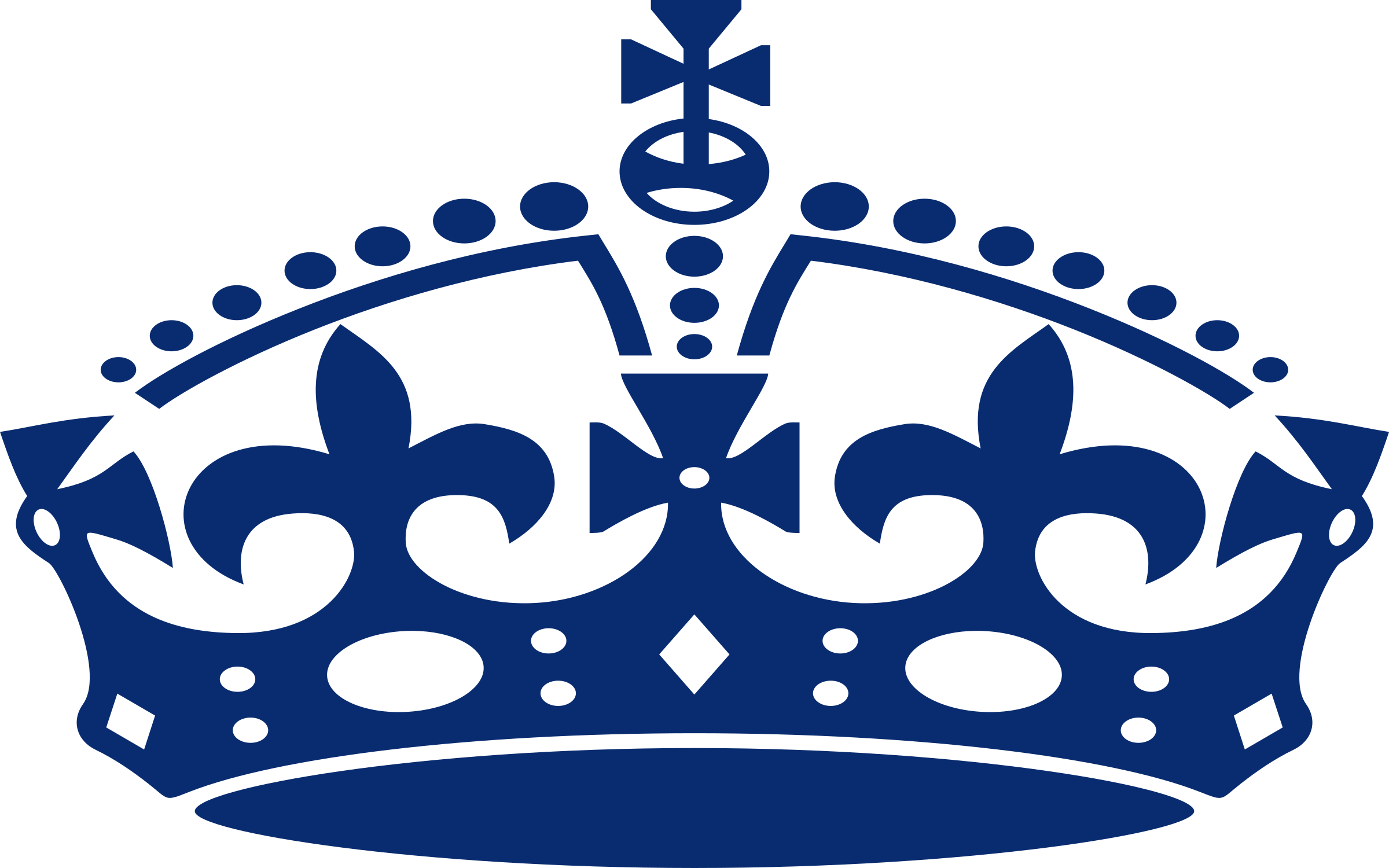 King Crown Blue Clipart Free Clipart Image - Keep Calm And Carry (2400x1500)