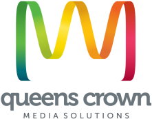 Queen Crown Logo Design - Orange (400x400)