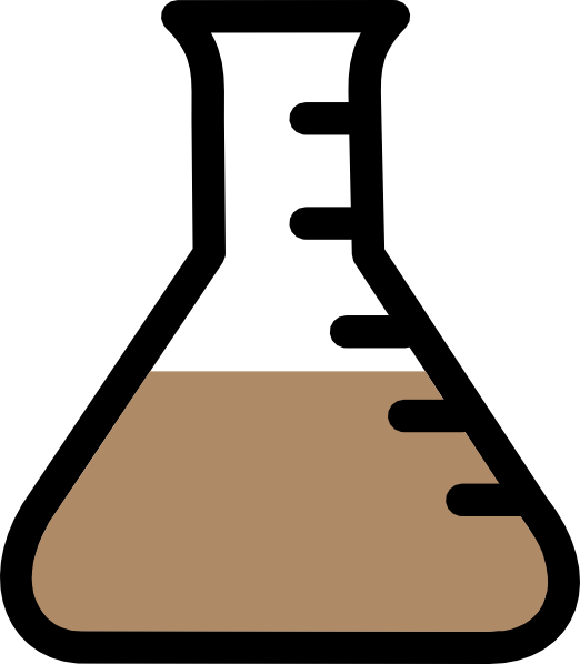 Science Beaker Clip Art (522x598)