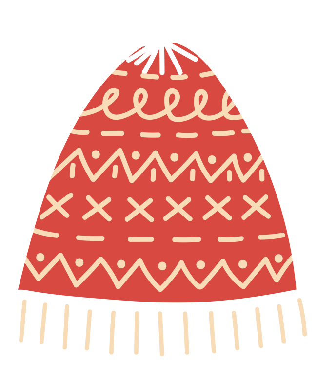 White Christmas Hat Christmas Cartoon Transparent Material - White Christmas Hat Christmas Cartoon Transparent Material (650x751)