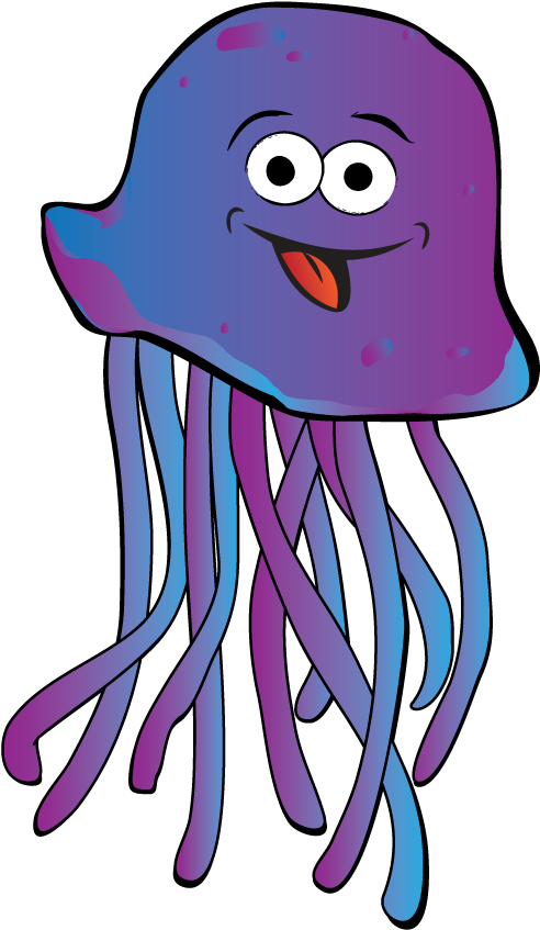Jellyfish-levels - Cartoon Jellyfishpng (1080x1080)