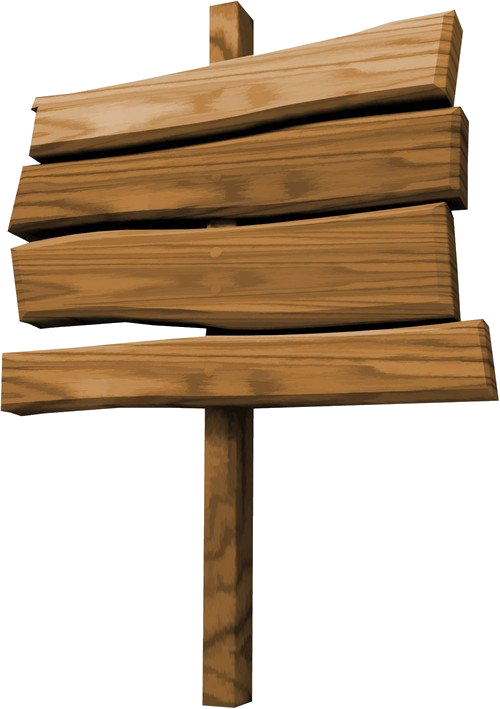 Blank Wooden Sign Png (500x709)