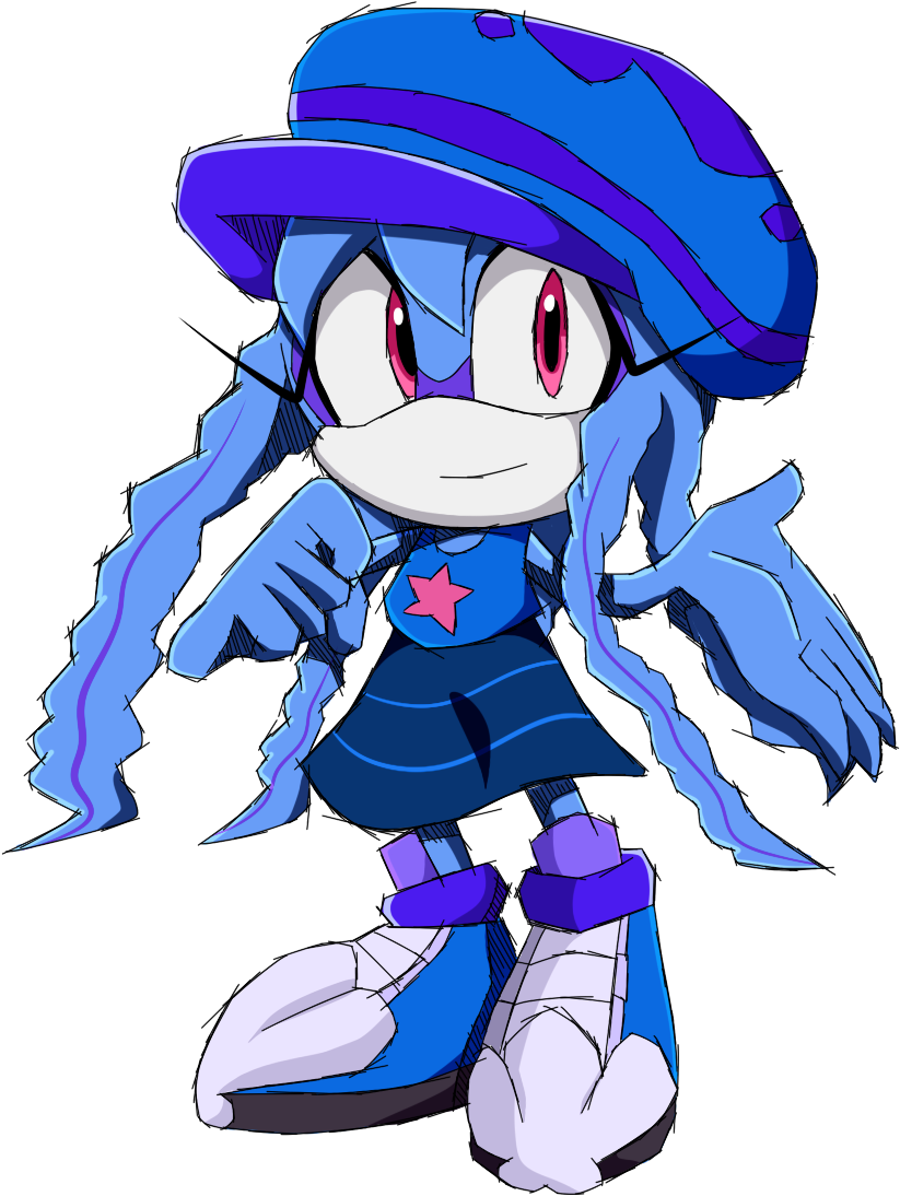 Aurel The Jellyfish By Naomikomi - Sonic Fan Characters Jellyfish (885x1285)