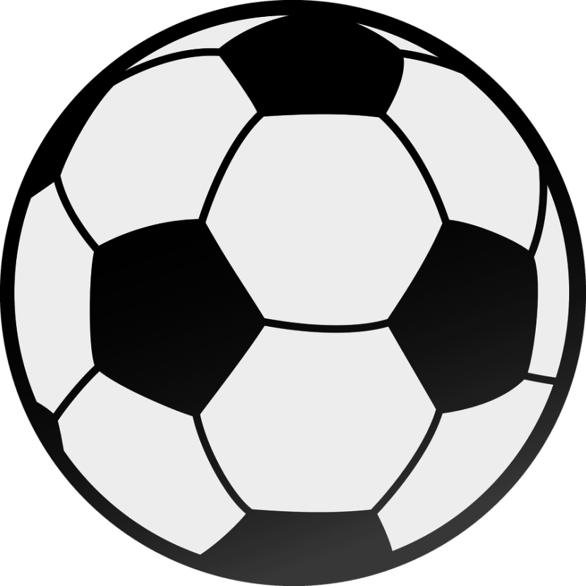 Balls Clip Art Ball - Soccer Ball Clip Art Easy (830x830)