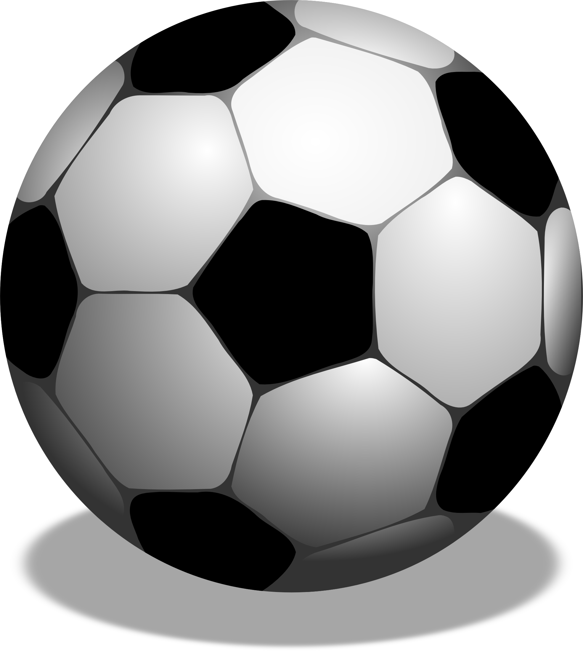 57 Free Soccer Ball Clip Art - Transparent Background Soccer Ball (1969x2196)