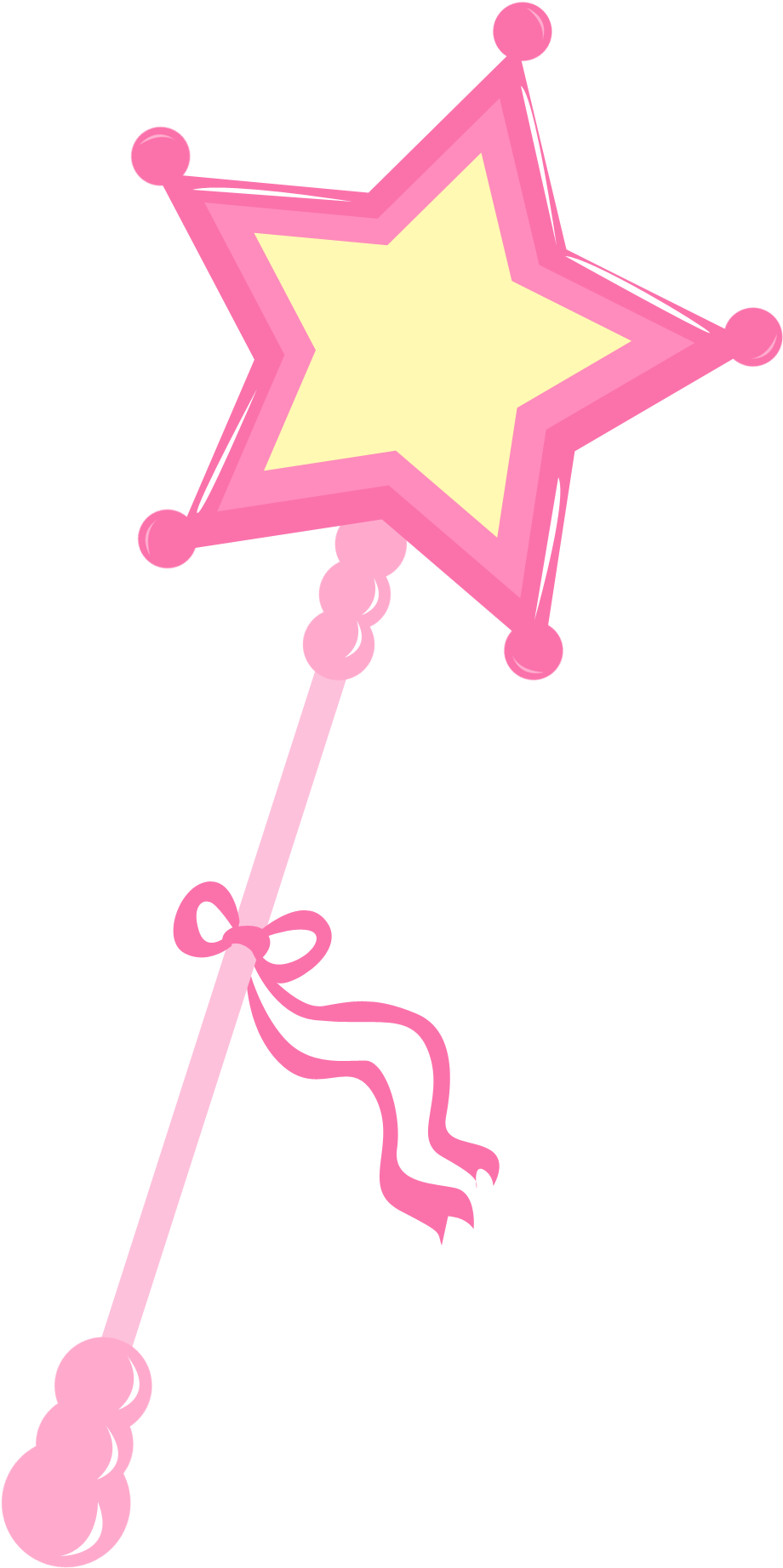 Magic Clipart Princess Wand - Princess Wand Clipart (1500x2100)