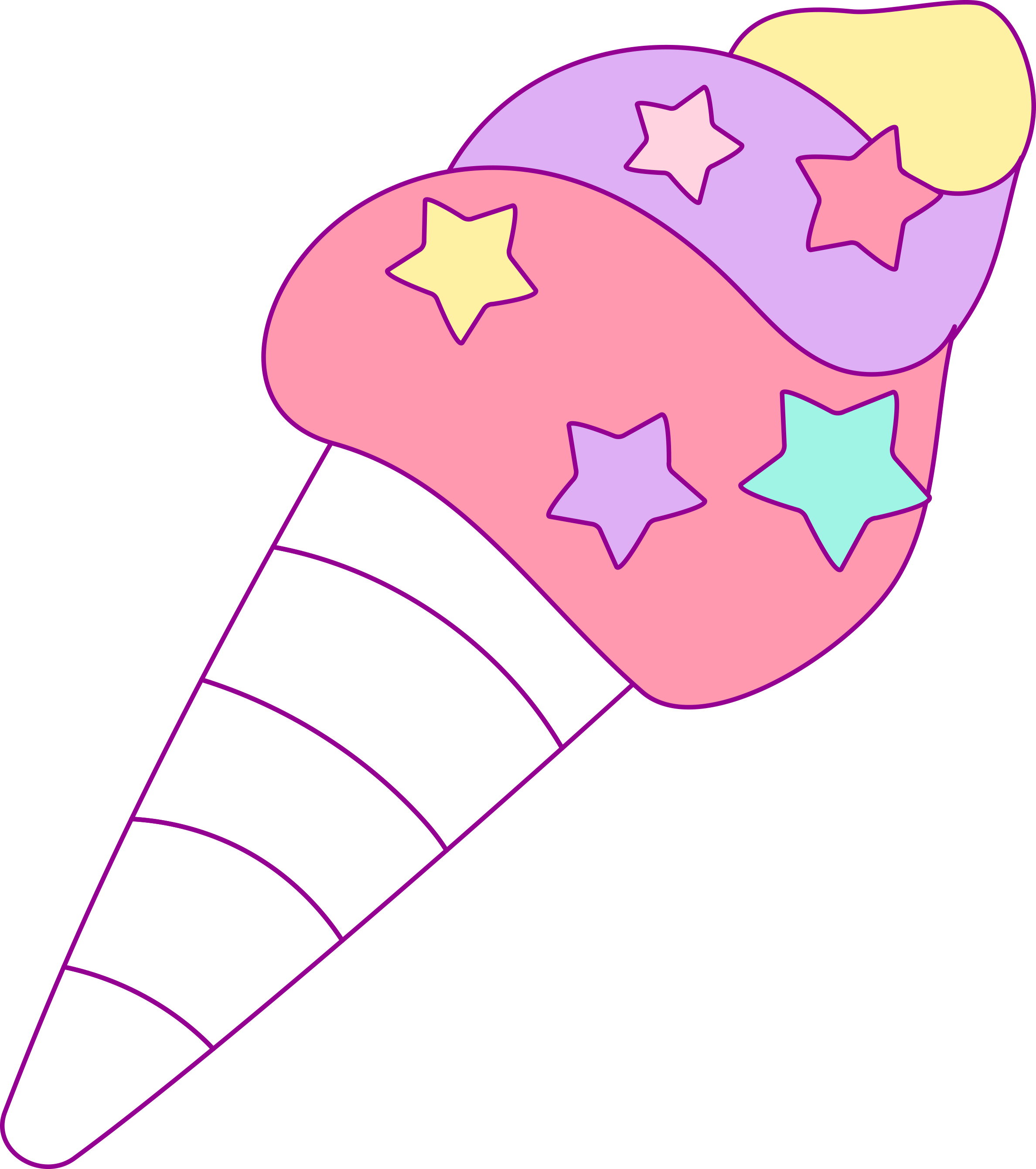 Free Hand Drawn Unicorn Clip Art Pretty Things For - Free Hand Drawn Unicorn Clip Art Pretty Things For (2376x2681)