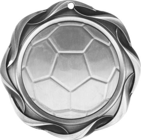 #45015 Soccer Fusion Medal 3" With Ribbon - Medal (480x479)