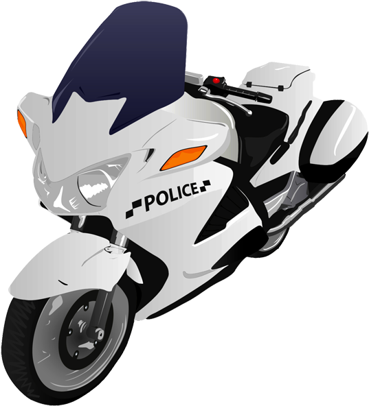 Free Motorcycle Clipart Motorcycle Clip - Police Motorcycle Clipart (555x600)